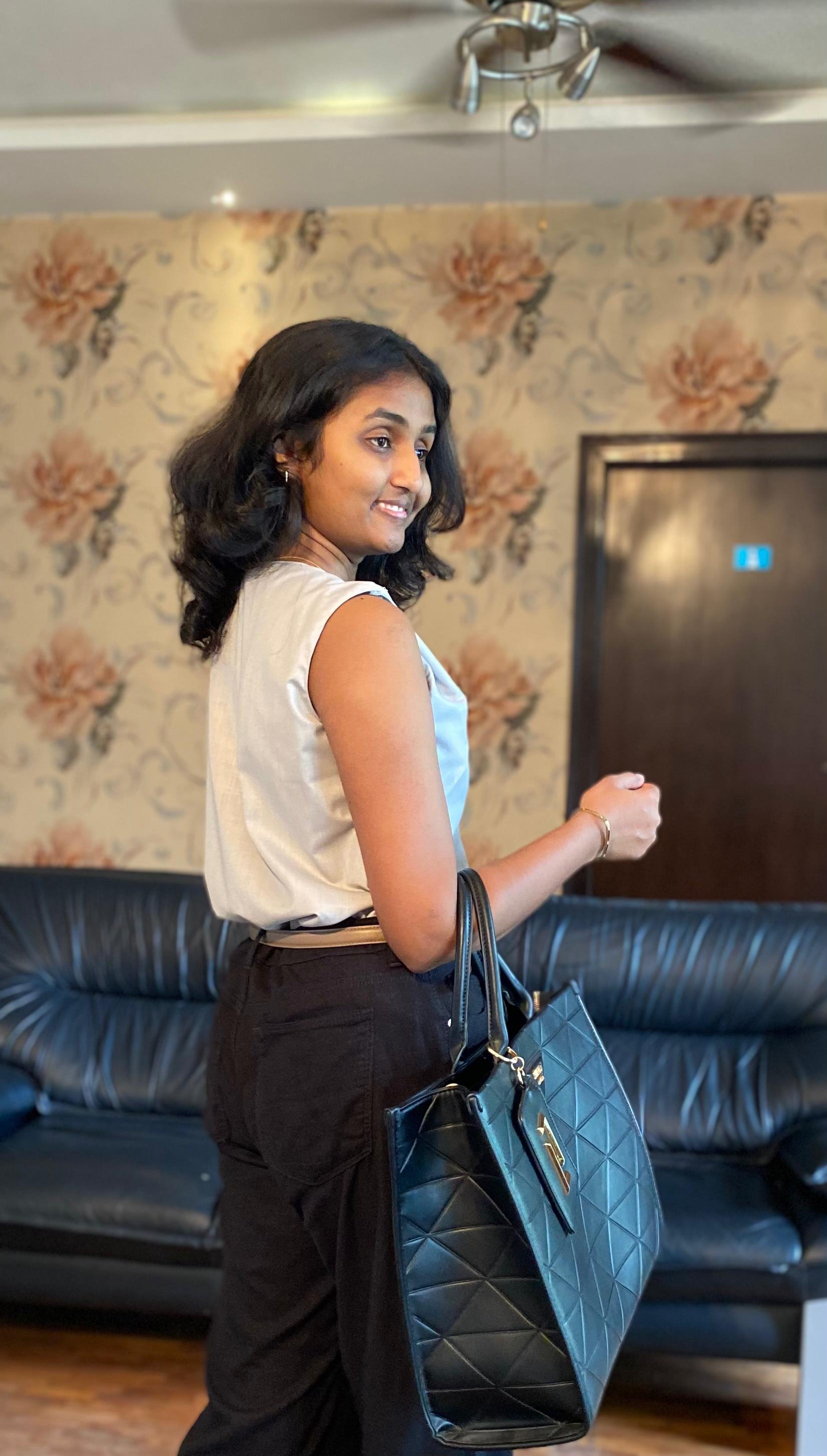 Minimalist V-Neck Cotton Sleeveless Top- Office Fits