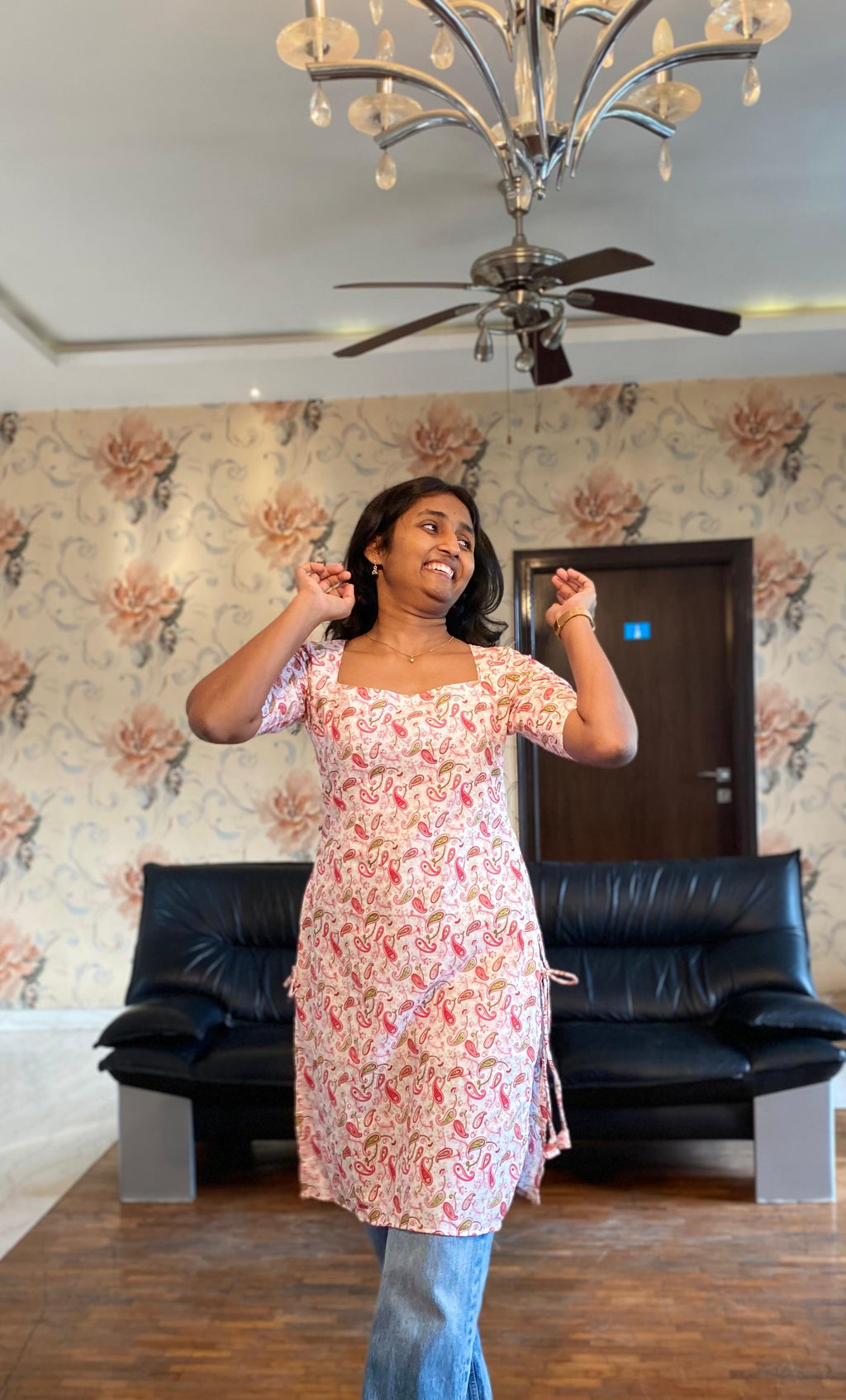 Soft Cotton Printed Everyday Kurti..