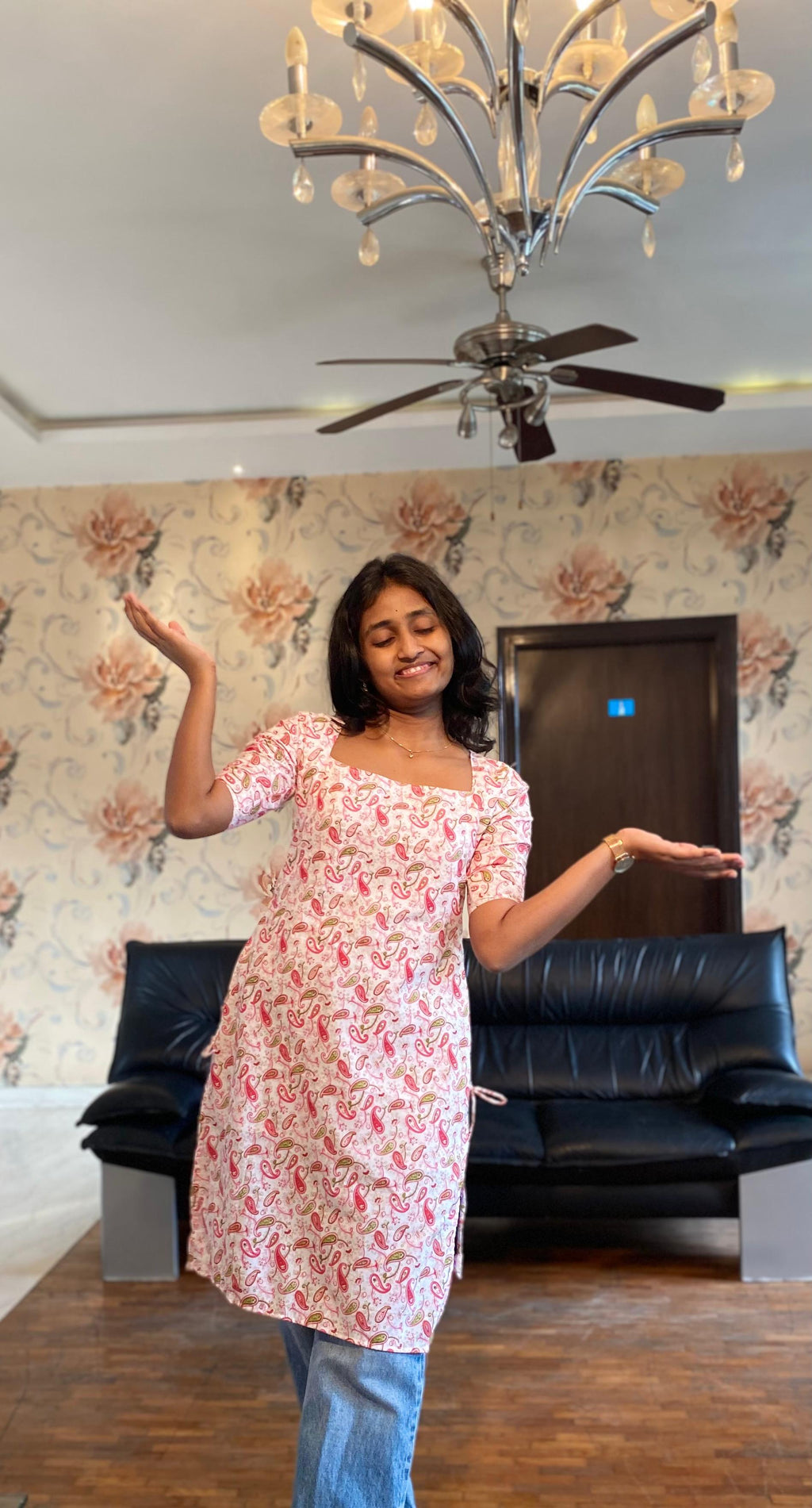 Soft Cotton Printed Everyday Kurti..